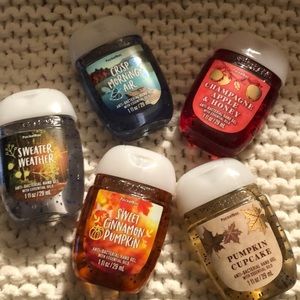 Bath and Body Works FALL Poketbac Sanitizer Lot